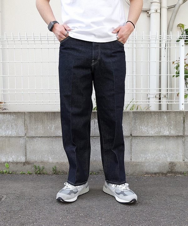ハツキ/HATSKI　Back Buckle Denim- One wash/10th anniversary model