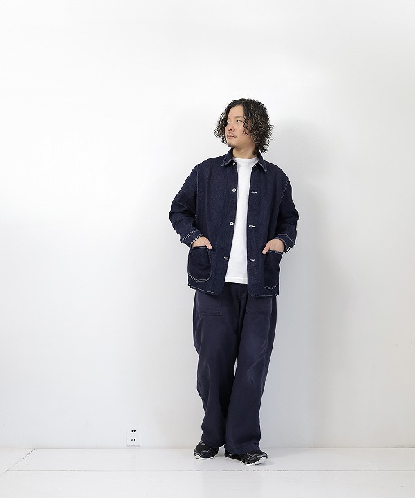 ハツキ/HATSKI   　C/L Denim Coverall