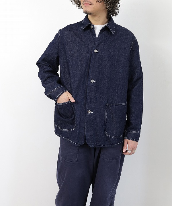 ハツキ/HATSKI   　C/L Denim Coverall