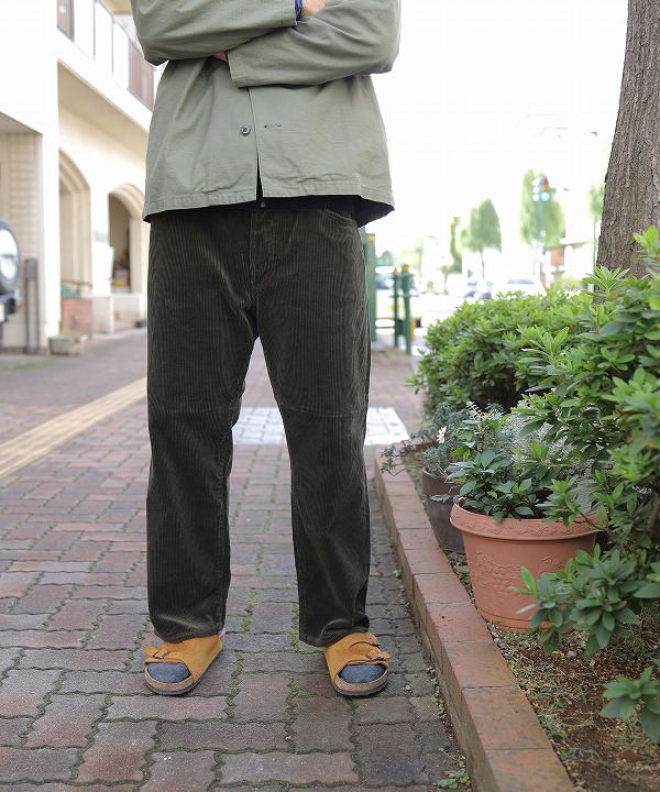 ハツキ/HATSKI　Wide Tapered Corduroy（全2色）