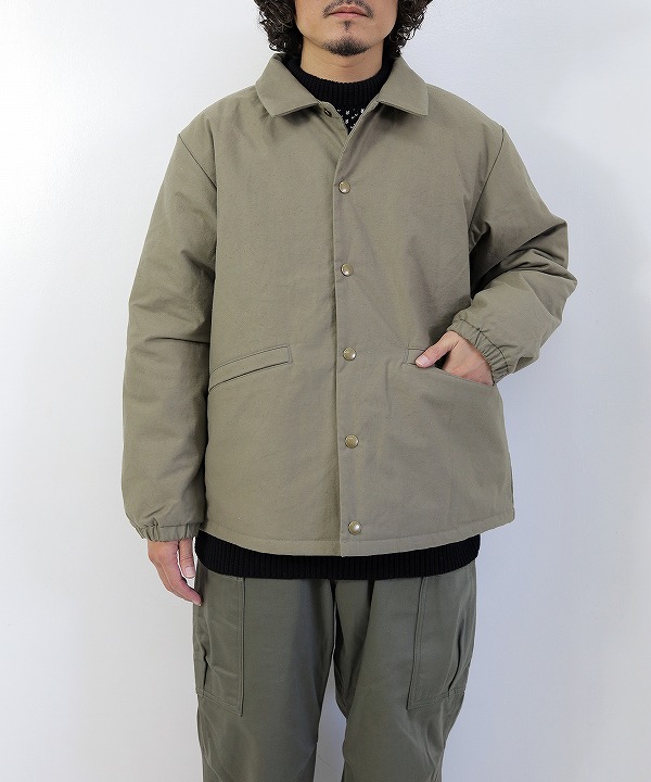 ジャックマン/Jackman 　Back Nep Padded Coach Jacket（全２色）