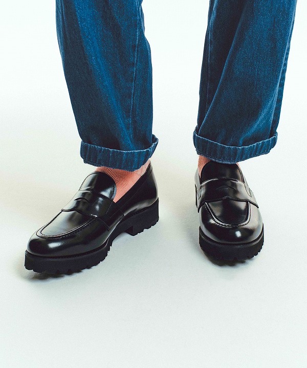ケンフォード/KENFORD     TANK SOLE LOAFERS