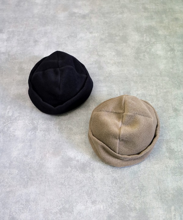 マチュアーハ ミル/MATURE HA._MIL　watch cap / lamb wool × suri alpaca（全2色）