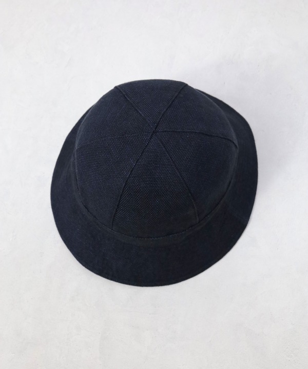 マチュアーハ ミル/MATURE HA._MIL　metro hat - linen canvas washed