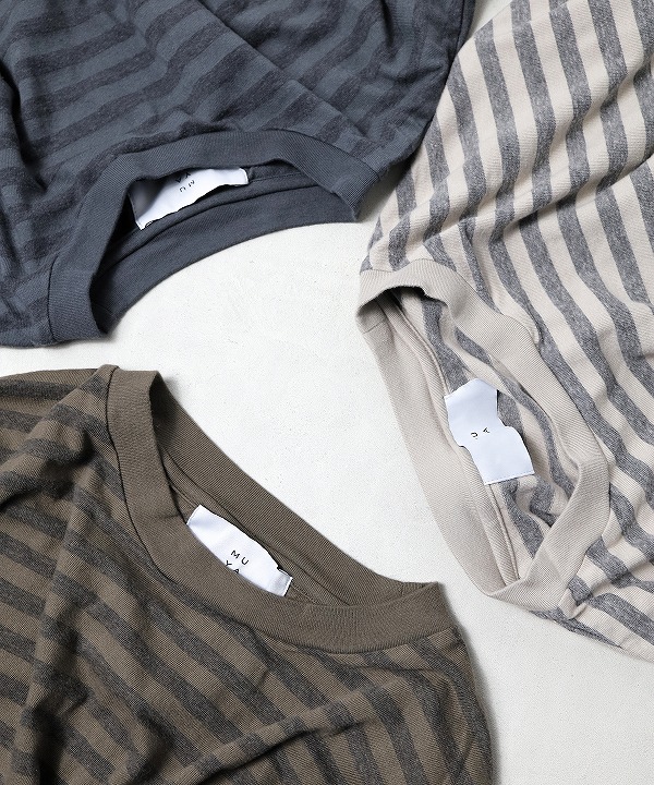 ムヤ/MUYA   Straight T-shirts（全3色）