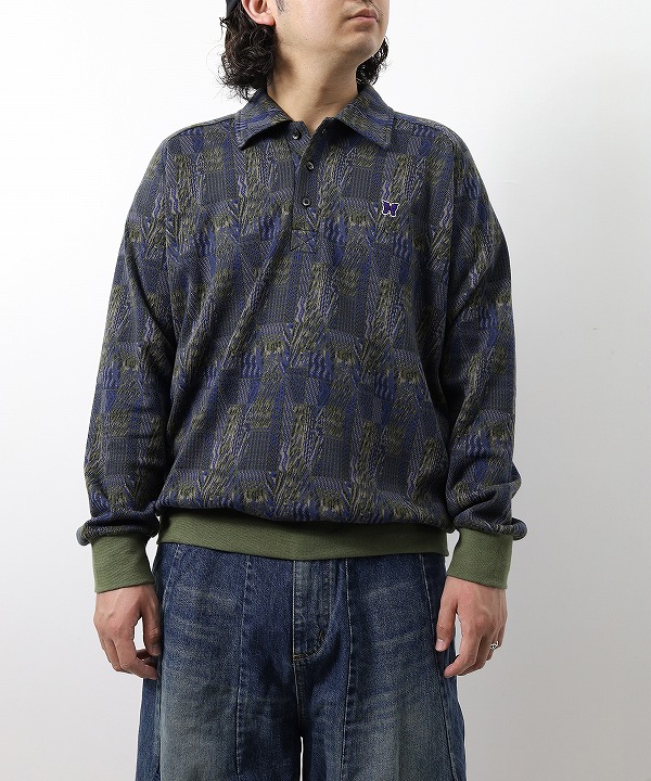 ニードルズ/Needles 　Pullover Knit Shirt - Poly Jq. / Abstract