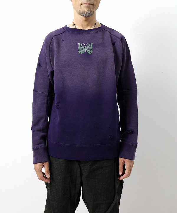 ニードルズ/Needles     Deconstructed Sweat Shirt - Cotton French Terry（全3色）