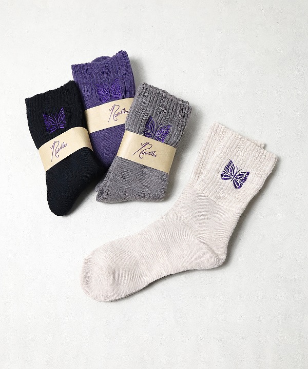 ニードルズ/Needles    Rib Socks - Merino Wool（全4色）