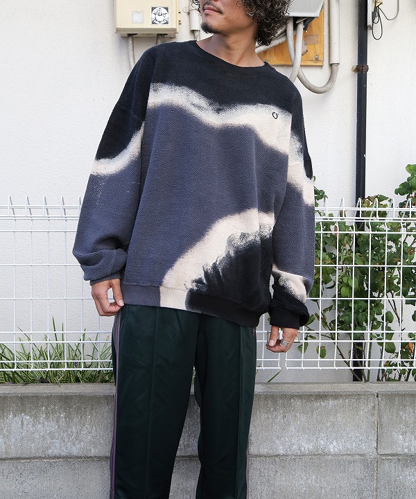 ノーマリズムテキスタイル/NOMARHYTHM TEXTILE　  Hand Dyed Twist Sweat