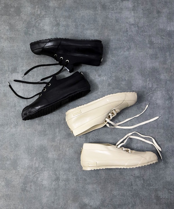 ノベスタ/NOVESTA   RUBBER SNEAKER LOW（全2色）