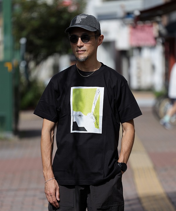 プログレスランニングクラブ × ライクザウィンド/Progress Running Club × LIKE THE WIND 　S/Slv Tee（全２色）
