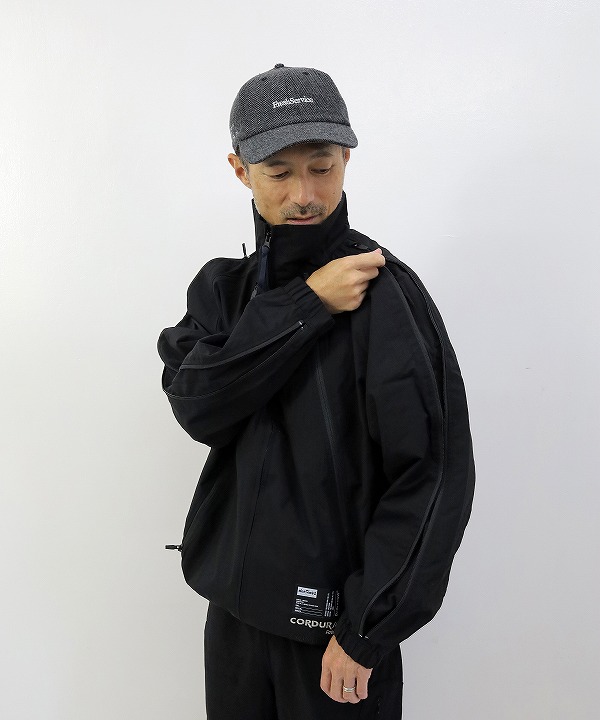 ポリクアント × ワイルドシングス/Poliquant × WILDTHINGS   THE SWCS ADJUSTABLE ZIPPERED TRACK JACKET / CORDURA&#174Fabric and POLARTEC&#174