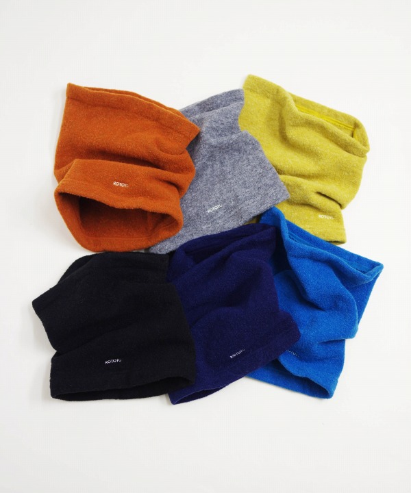 ロトト/ROTOTO　MOF NECK WARMER (全6色）