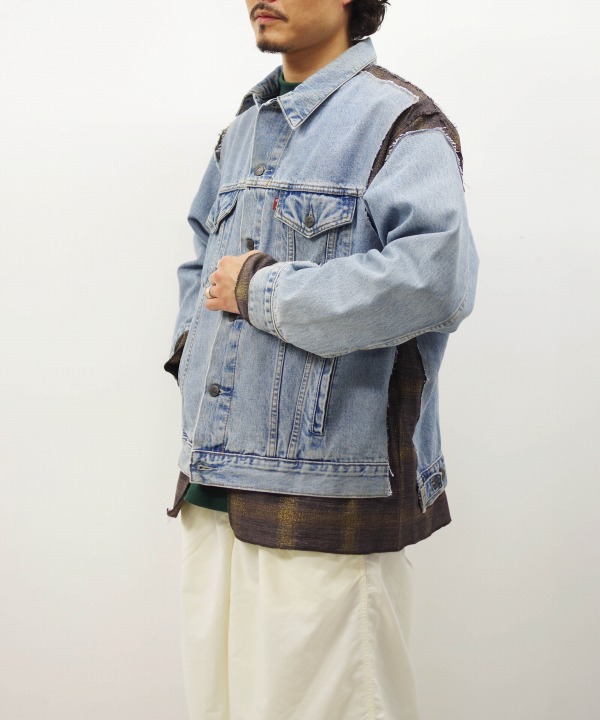 リビルド バイ ニードルズ/Rebuild By Needles　 Jean Jacket -> Covered Jacket　【価格はお問い合わせください】