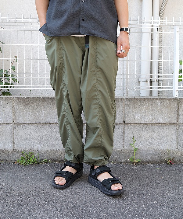 サウス２ ウエスト８/South2 West8   Belted C.S. Pant - Poly Taffeta（全2色）