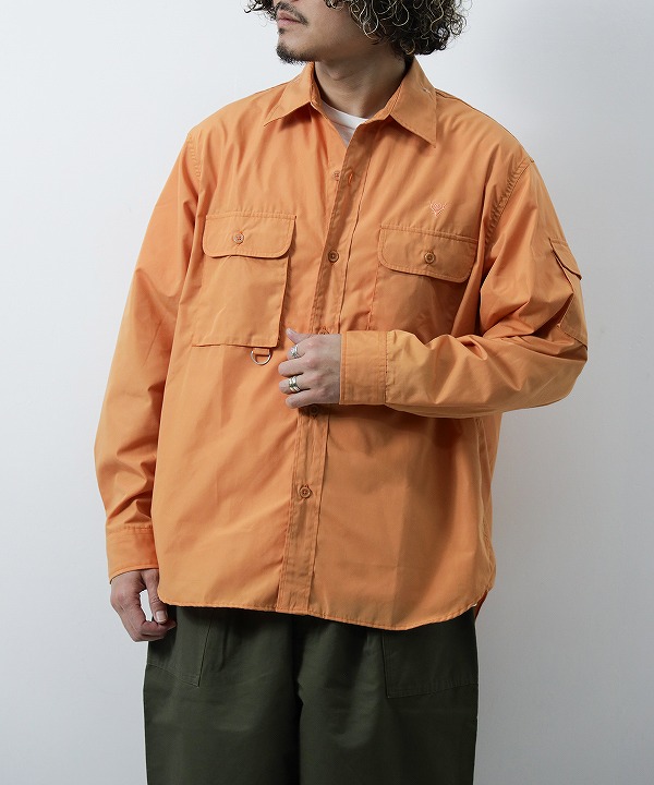 サウス２ ウエスト８/South2 West8　Fishing Shirt C/PE Broad Cloth（全２色）