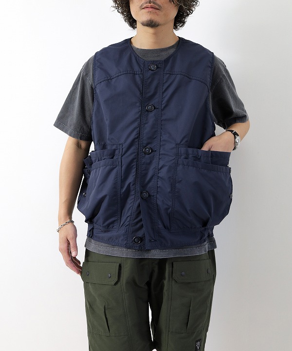 ササフラス/Sassafras 　Overgrown Hiker Vest - Trek nylon