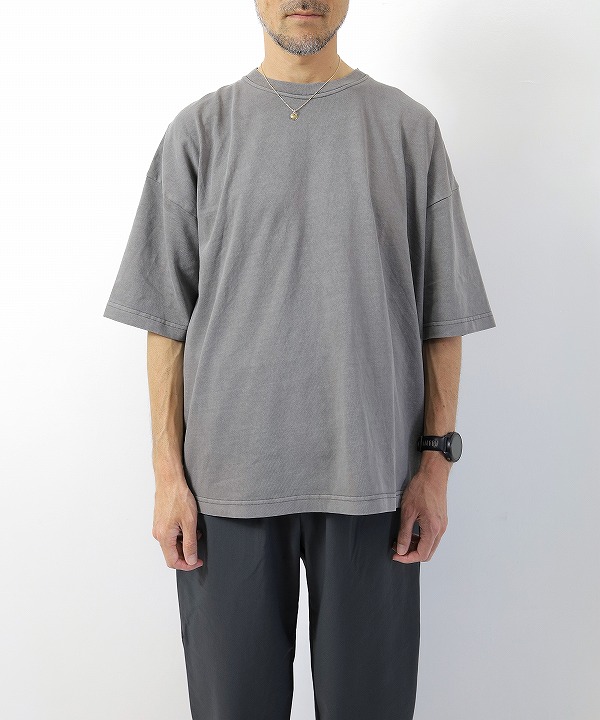 レスバイシェルテック/Less by SHELTECH     Pigment Wide Tee（全2色）