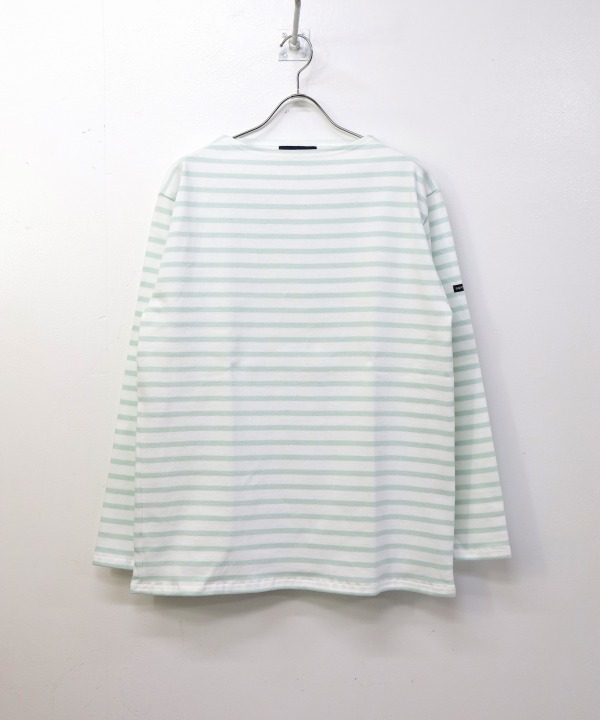 セントジェームス/Saint James　OUESSANT - BORDER　NEIGE/WATERMELON(ホワイト/ウォーターメロン)