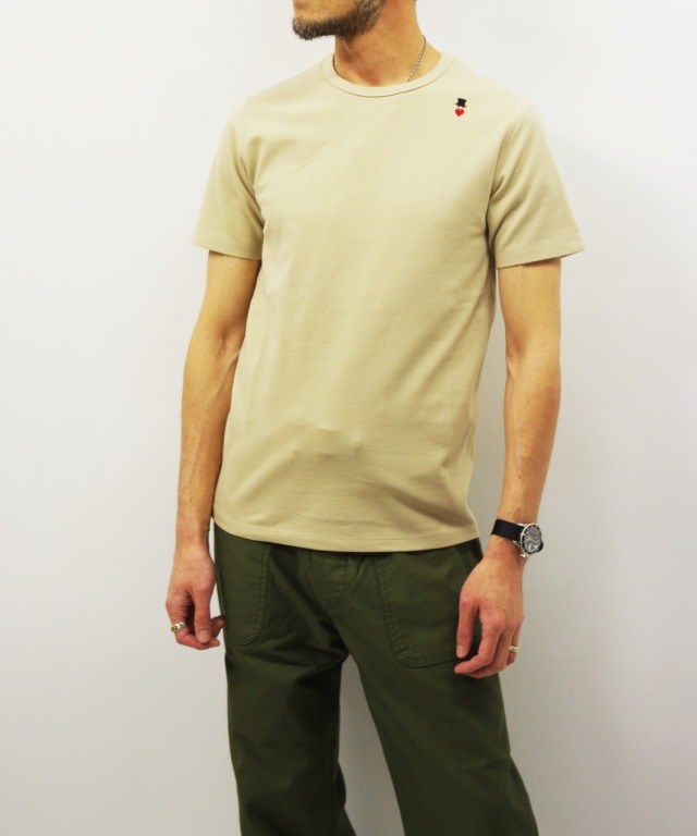 ボヘミアンズ/Bohemians　SPAN RIB CREW NECK SS TEE (全6色) 【MAPSの定番】