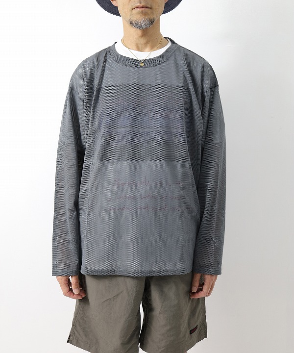 サウス２ ウエスト８/South2 West8　Crew Neck Shirt - Knit Mesh（全3色）