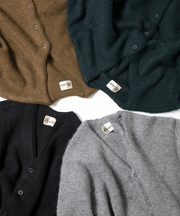 タウンクラフト/TOWNCRAFT    MOHAIR SHAGGY CARDIGAN（全4色）