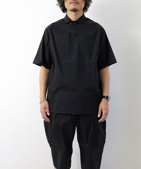 テアトラ/TEATORA　CAPSULESNAP POLO SHIRT - AQUAKINESIS