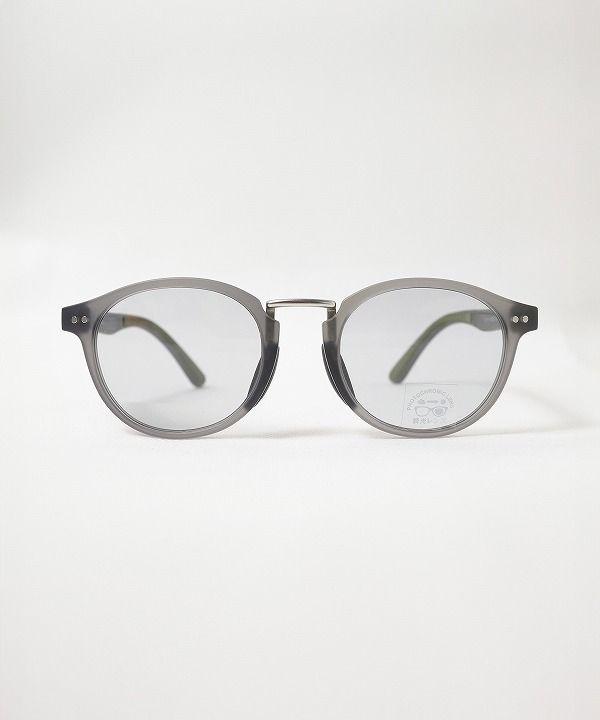 タイマー/TYMER   OLIVER - Matt Clear Grey2/Photochromic Grey（調光レンズ）