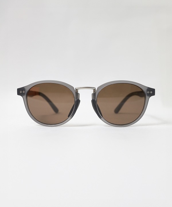 タイマー/TYMER   OLIVER - Matt Clear Grey2/Dark Brown