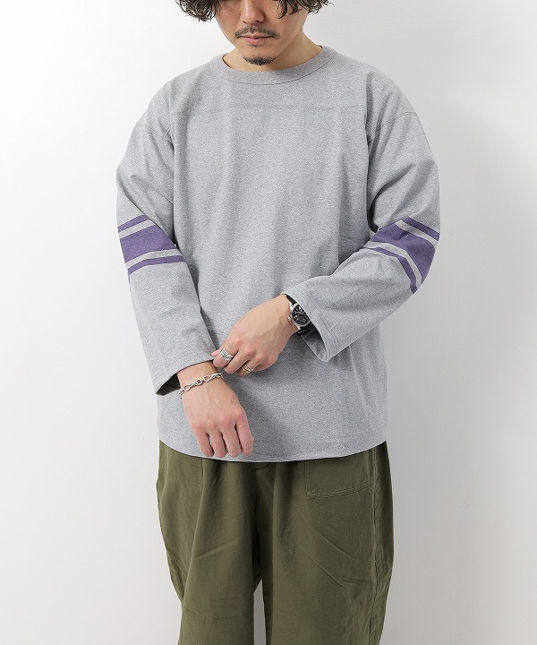 ア ボンタージ/A VONTADE　7.5oz Football T-Shirts - Line -（全2色）