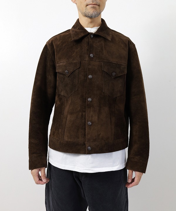 ア ボンタージ/A VONTADE　Trucker Jacket - Suede -