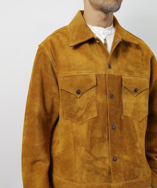 ア ボンタージ/A VONTADE　Trucker Jacket - Suede -