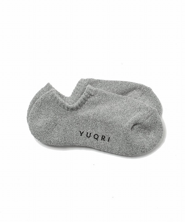 ユクリ/YUQRI    puff pile cover - GRAY
