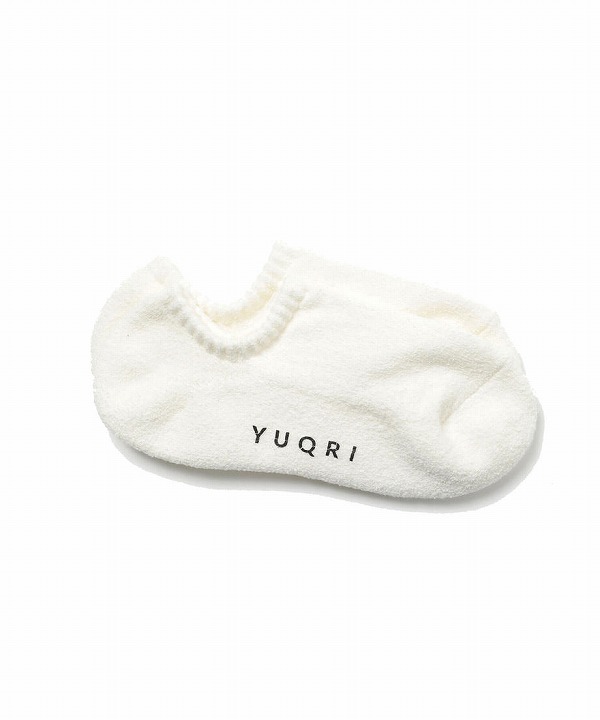 ユクリ/YUQRI    puff pile cover - WHITE
