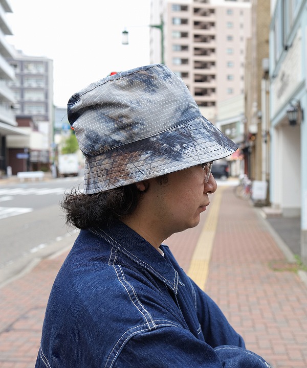 エンジニアド ガーメンツ/Engineered Garments　　Bucket Hat - Nylon TieDye Print Ripstop