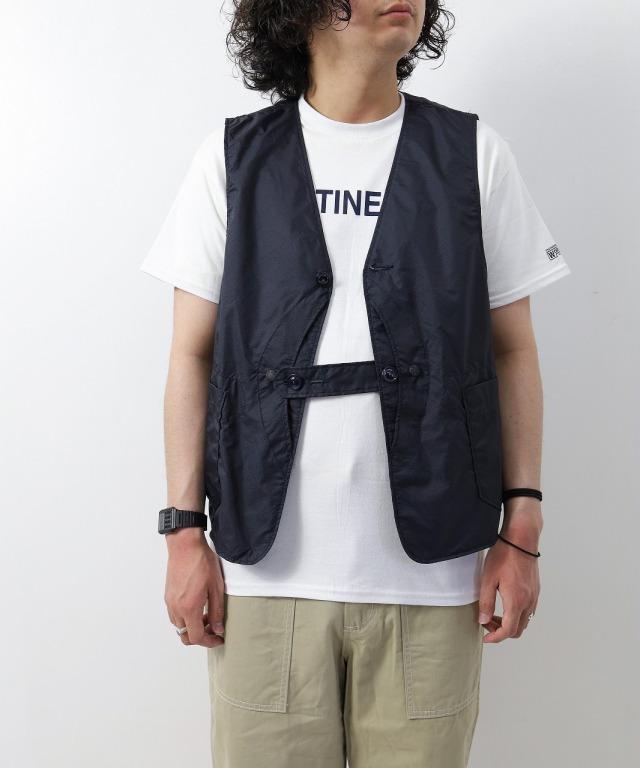 エンジニアド ガーメンツ/Engineered Garments  Upland Vest - Nylon Micro Ripstop