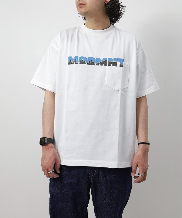 モドメント/MODMNT　MODMNT LOGO TEE（全3色）