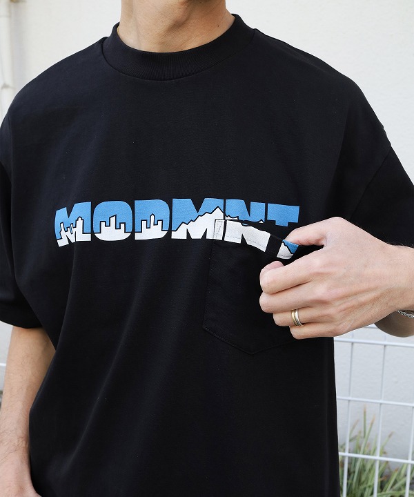モドメント/MODMNT　MODMNT LOGO TEE（全2色）
