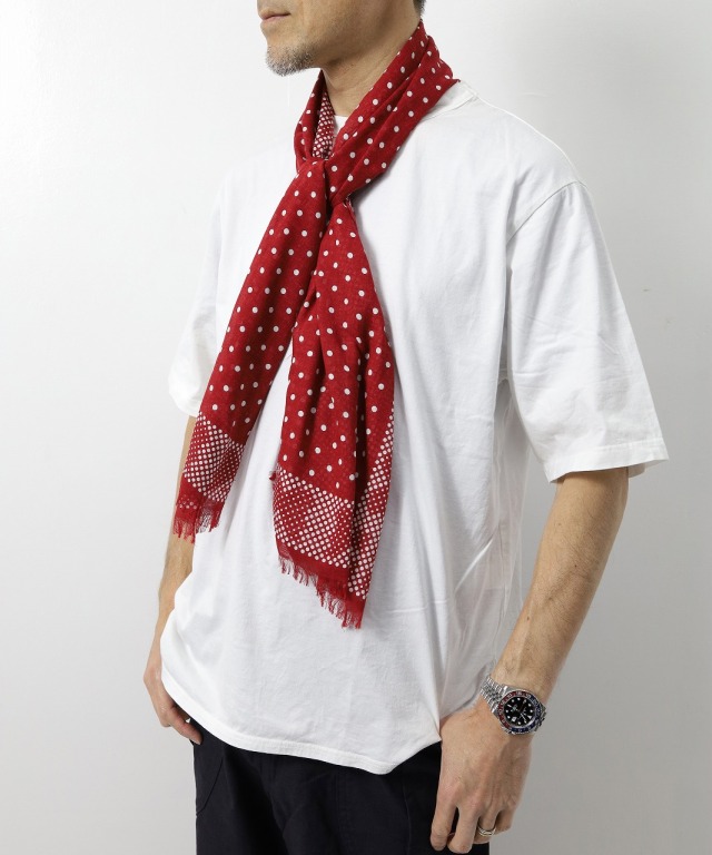 Needles/ニードルズ　Stole - Cotton Gauze （全2色）