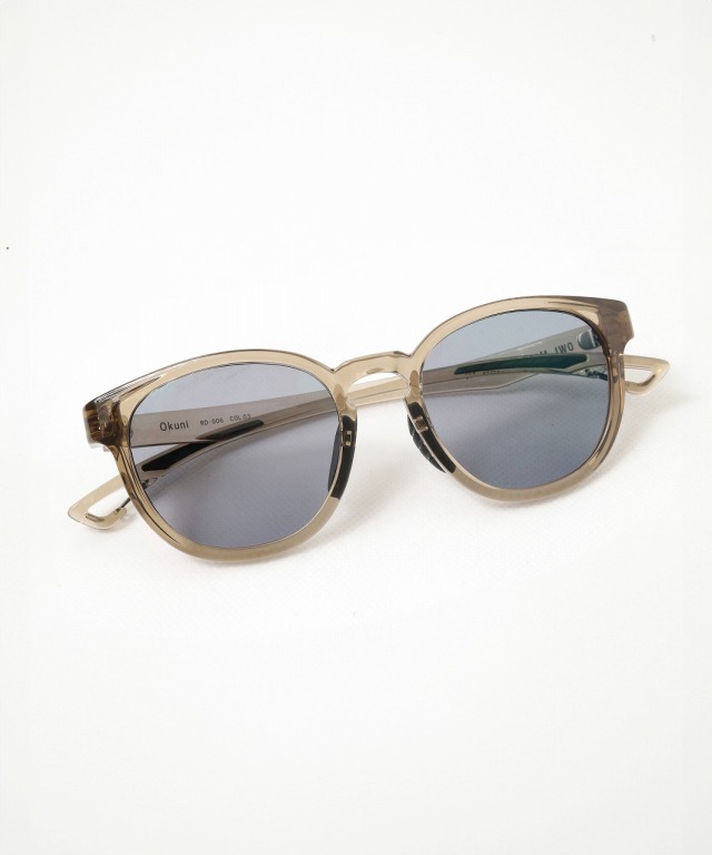 アウルミルズ/OWL MILS   Okuni - CLEAR BROWN GRAY/PURPLE GRAY 【RED LABEL】