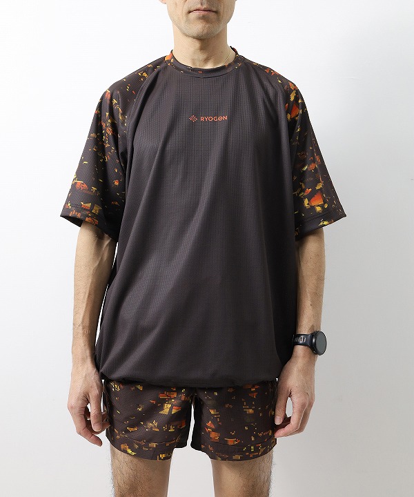 リョウゲン/RYOGEN   NIGHTCAMO RAGLAN H/S TEE（全２色）