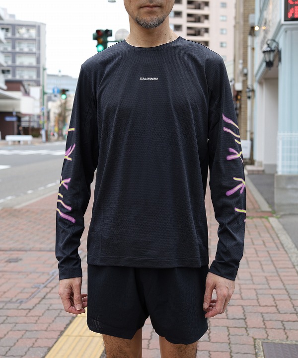 サロモン/salomon   SHKout CORE LS TEE GRAPHIC M