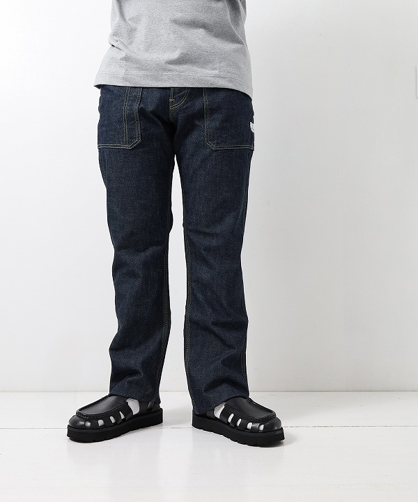 ササフラス/Sassafras　Fall Leaf pants - 13.5oz Denim