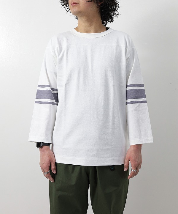ア ボンタージ/A VONTADE　7.5oz Football T-Shirts - Line -（全3色）