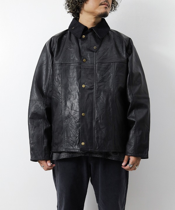 ユーズド/yoused   LEATHER DRIVERS JKT（全5種）