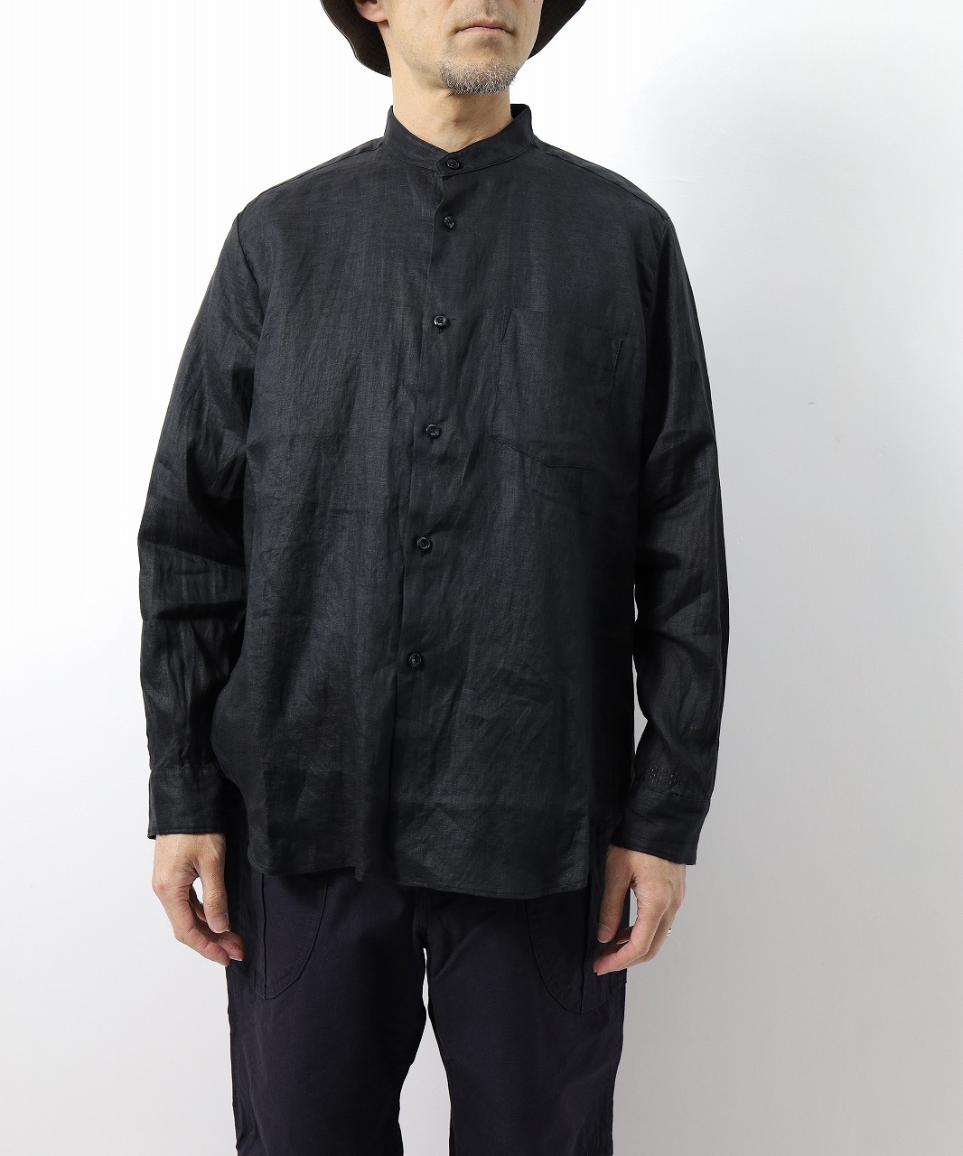 マニュアルアルファベット/Manual Alphabet　LINEN CANVAS  LOOSE FIT B/C SHT