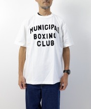 エージースポルディングアンンドブロス/A.G.SPALDING＆BROS      ARCHIVE GRAPHIC TEE  "MUNICIPAL BOXING CLUB"（全2色）
