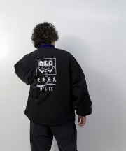 アールディーズ/ALDIES 　Batting Collarless Jacket
