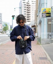 アンドワンダー/and wander　94 ECOPAK sholder pouch