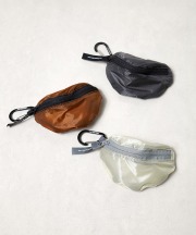 アンドワンダー/and wander　sil mini pouch（全4色）